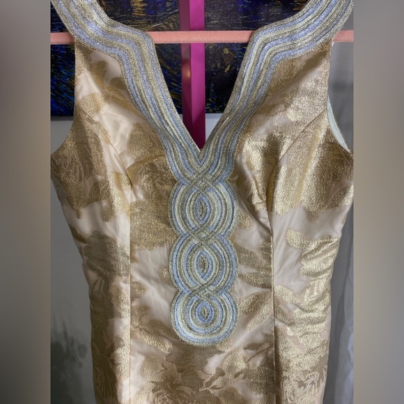 NWT Lilly Pulitzer Valli Floral Brocade Shift Dress - Picture 4 of 7